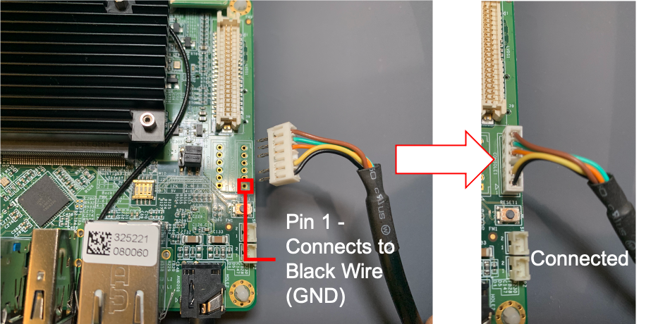 WB-EDM-G Serial Console Cable Connection