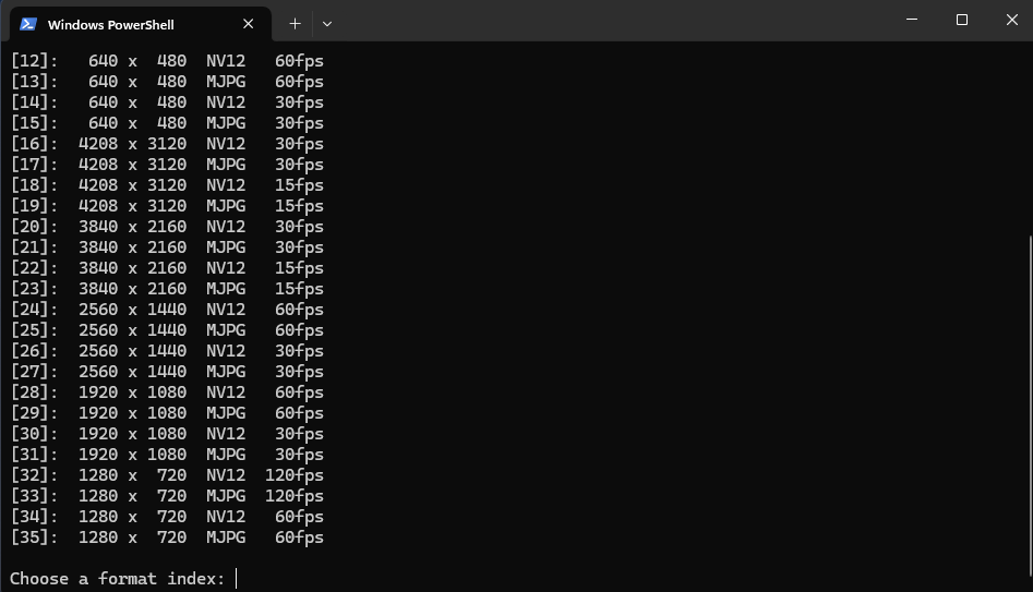 Image Format